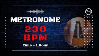 230 BPM Metronome | 1 Hour