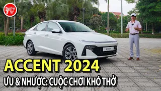 Đánh giá Hyundai Accent 2024 - Ưu, nhược & cuộc chơi khó thở trong nhóm sedan B | TIPCAR TV