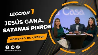 Escuela Sabática - Lección 1 “Jesus Gana,satanás pierde”. Sábado, 01 de Abril, 2023