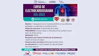 Curso de Electrocardiograma ECG-2022 (Clase 1)