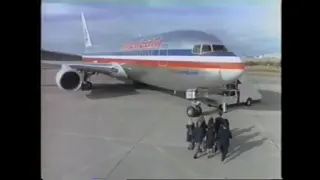 1982 American Airlines "Boeing 767" Commercial