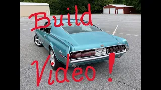 1968 Mercury Cougar fastback custom Build Video