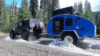 Dispersed Camping in the PNW - We had an Unexpected Guest | Camp Cocktails