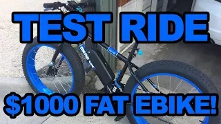 BBS02 Mongoose Dolomite eBike: Casual Test Ride