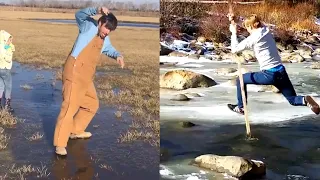 ❄️ Ice Fails ❄️ Best Frozen Fails Compilation 2021 ☃️