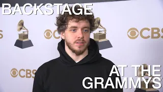 JACK HARLOW - Backstage At The 2022 GRAMMYs