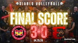 DOMINANT PLAYOFF WIN - Mission Viejo Volleyball is nice