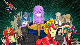 Vingadores Guerra Infinita (Animação)