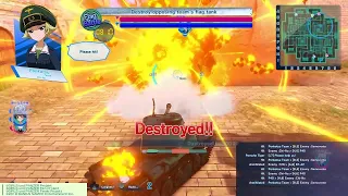 Girls und Panzer Dream Tank Match DX | Sniper at the Castle