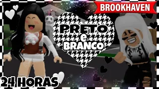 24 HORAS VIVENDO EM UM MUNDO PRETO E BRANCO | BROOKHAVEN 🏡 RP - ROBLOX