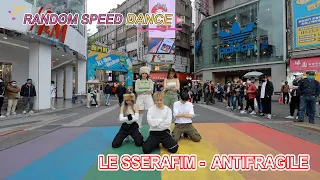 [Kpop Random Speed Dance] LE SSERAFIM (르세라핌) ANTIFRAGILE by Call 哩 See U from Taiwan
