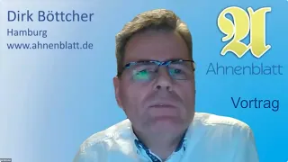 Ahnenblatt - Genealogiesoftware von Dirk Böttcher (Vortrag)
