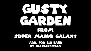 Gusty Garden (Super Mario Galaxy) for Big Band [Recorded Live] Score