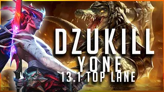 Dzukill - Yone vs Renekton TOP Patch 13.1 - Yone Gameplay
