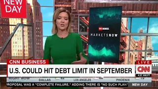 CNN's New Day With Alisyn Camerota and John Berman Discussing BPC's New Debt Limit Projections