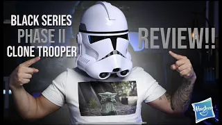 Hasbro Black Series Phase II Clone Trooper Helmet UNBOXING AND REVIEW- WAS IT WORTH IT!? #Hasbro