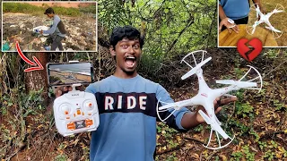 I Got 6000Rs🤑 Worth🤯 Drone From குப்பை😜🗑️ | Camera😱 Drone Unboxing😍 and Testing🤯!!! | Agni Tamil