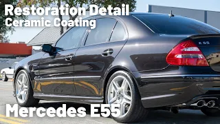 RESTORATION! 2005 Mercedes E55 AMG - CQuartz Finest Reserve Ceramic Coating