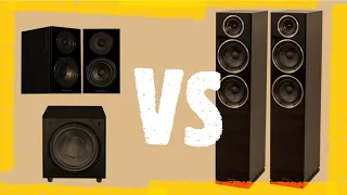 Wharfedale Diamond 230's Vs 12.1's With Sub [Includes Sound Comparison]🎵