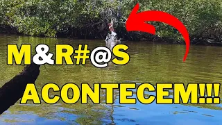 TEM ISCA QUE NÃO PODEMOS PERDER!!! PESCA ULTRALIGHT COM ISCA ARTIFICIAL NO MANGUE!