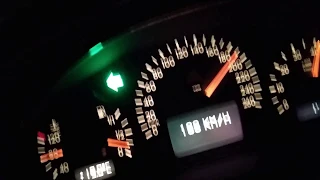 Mercedes CLK 230 Kompressor acceleration 200-250 kmh