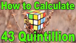 Calculating the Possible Positions of a Rubik's Cube (v2)