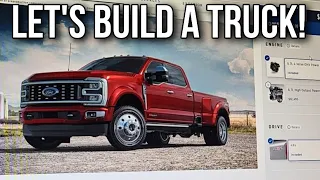 Building my next truck! 2023 Ford F450 Platinum custom build!