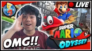 Nintendo E3 2017 LIVE REACTIONS - Mario Fanboy REACTS to Super Mario Odyssey Game Trailer!