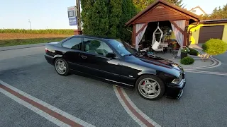 BMW E36 Coupe 1995 320i Cosmosschwarz