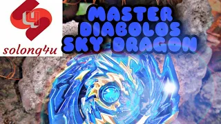 UNBOXING AND REVIEW Master diabolos sky dragon Vers(blue vers.)Flame brand