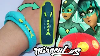 DIY Snake Miraculous Glow in the DARK!!! | How to make SNAKE bracelet of VIPERION/Luka