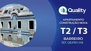 APARTAMENTO T2 OU T3 CONSTRUÇÃO NOVA BARREIRO