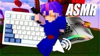 Thocky Keyboard + Mouse Sounds ASMR  | Hypixel Bedwars