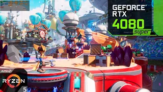 Ratchet & Clank Rift Apart : RTX 4080 SUPER + Ryzen 7500F : 2K Ultra Graphics, RTX ON