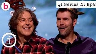 QI Series N Episode 2 FULL EPISODE | With Lucy Beaumont, Rhod Gilbert & Jason Manford