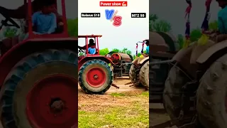 Belarus 510 vs MTZ 50 Tractor pulling test