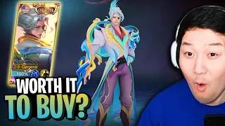 How much is Natan Collector skin? Tidal Lord Review and Gameplay | Mobile Legends