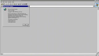Internet Explorer 1.0 in 1995