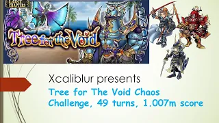 DFFOO GL Tree for The Void Chaos Challenge (Firion LD, WoL LD, Gilgamesh base EX)