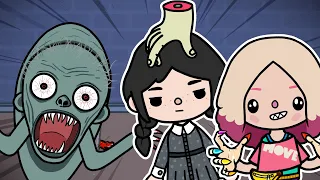 Wednesday Addams And Enid Compilation in Toca Life World 🖤💖 | Toca Life Story | Toca Boca