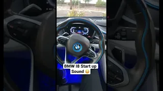 BMW I8 Start Up Sound #Shorts