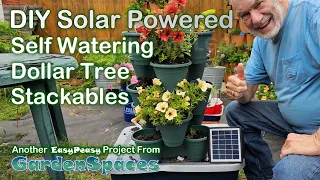 Solar Powered Dollar Tree Stackables - For Real