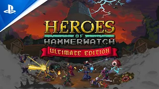 Heroes of Hammerwatch - Ultimate Edition Gameplay Launch Trailer | PS4