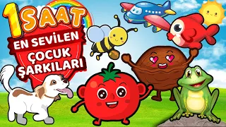 En Sevilen Bebek ve Çocuk Şarkıları Bir Arada | 65 Dakika | Çizgi Film | Tatlış Tavşan