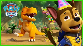 Pups Save a Tyrannosaurus’ Birthday and MORE! | PAW Patrol | Cartoons for Kids