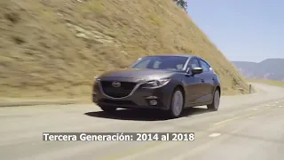 Generaciones de Mazda 3 en 2 minutos