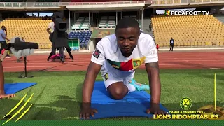Cameroun - Jamaïque: Séance d'entraînement du dimanche 6 novembre 2022 des #LionsIndomptables