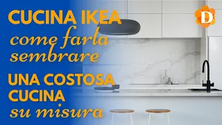 CUCINA IKEA: come farla sembrare una COSTOSA CUCINA SU MISURA