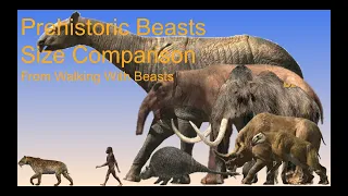 Prehistoric Beasts Size Comparison From Walking With Beasts