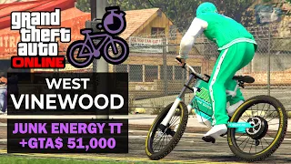 GTA Online Junk Energy Time Trial - West Vinewood [Under Par Time]